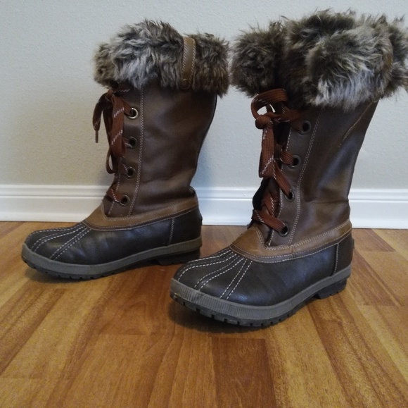 london fog melton 2 women's winter duck boots